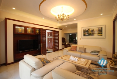 Beautiful house with 4 bedrooms for rent in Quang an ward, Tay Ho district